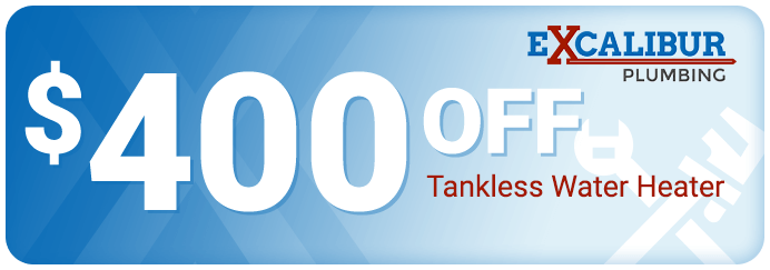 $400 off tankless water heater coupon